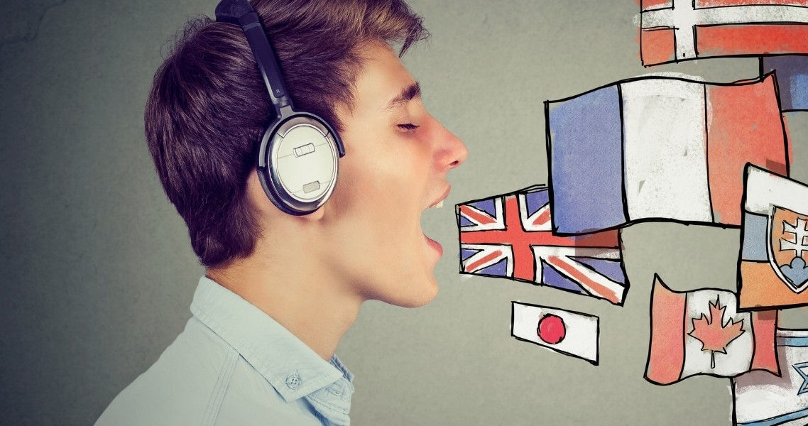 Language learning background